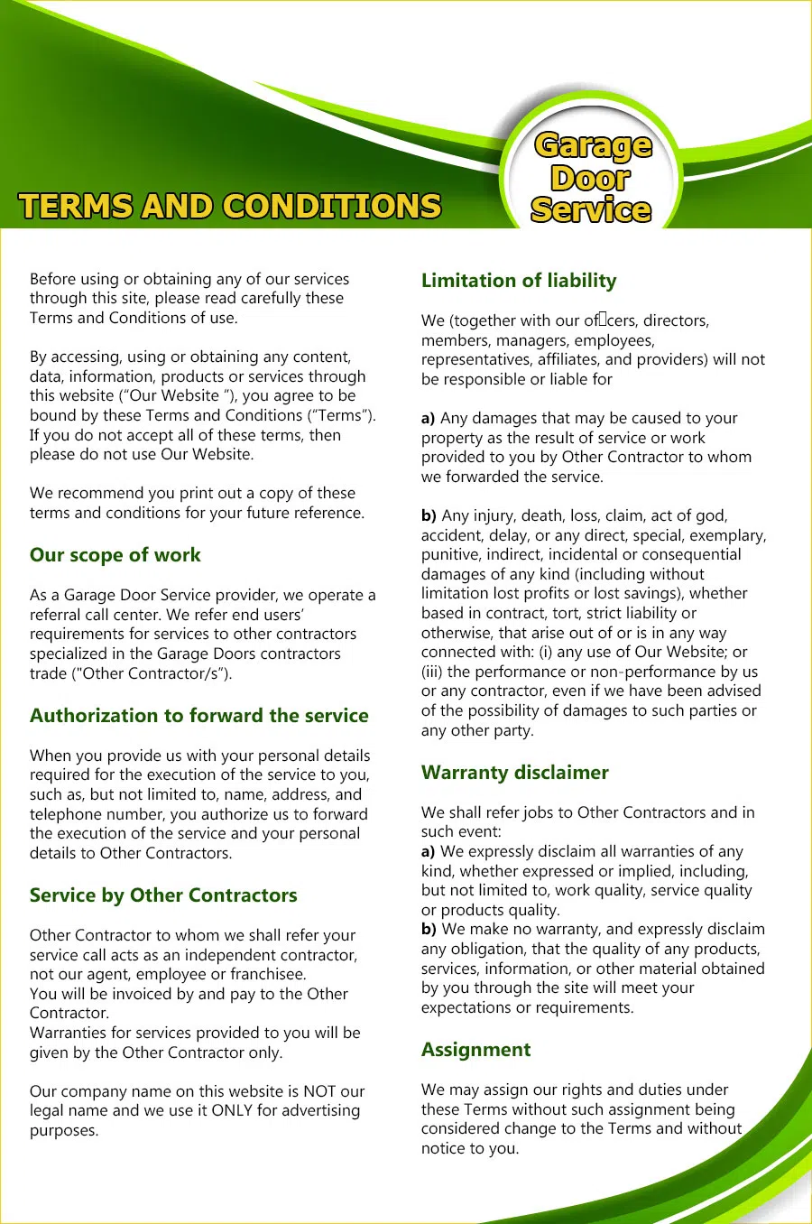 Master Garage Door Service Brooklyn, NY 347-547-3091